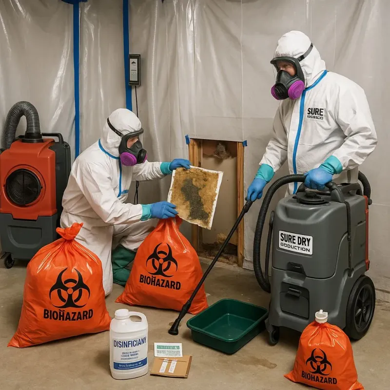 Contaminated Water Handling Protocols process in Forest Hills, PA