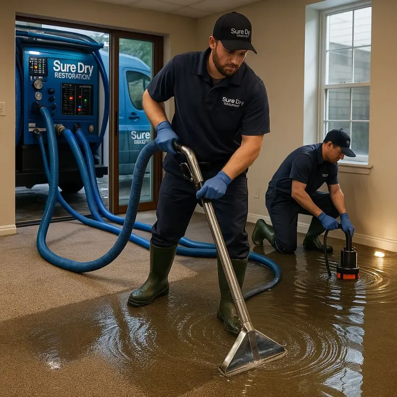 Water Extraction and Removal process in Forest Hills, PA